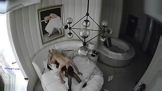 Pasangan Cina meneroka fetish dalam HD di motel.