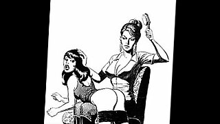 Hilarious cartoonish spanking scene with flexible positions.