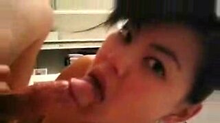 Asian girl's skilled blowjob leads to wild sex.