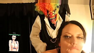 Clown delivers intense pounding with skillful finesse.