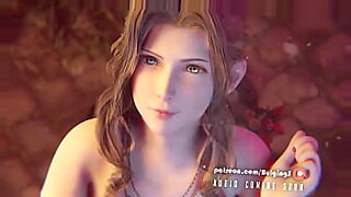 Aerith's skilled hands deliver pleasure and ecstasy.