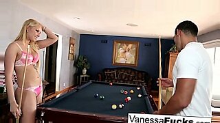Billiard game turns into a steamy encounter with provocative pool play.